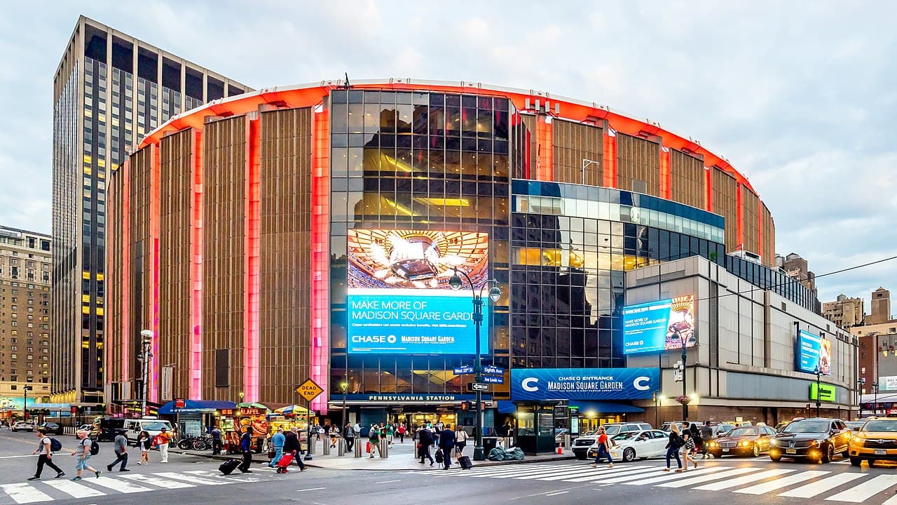 Madison Square Garden - Home of the New York Knicks
